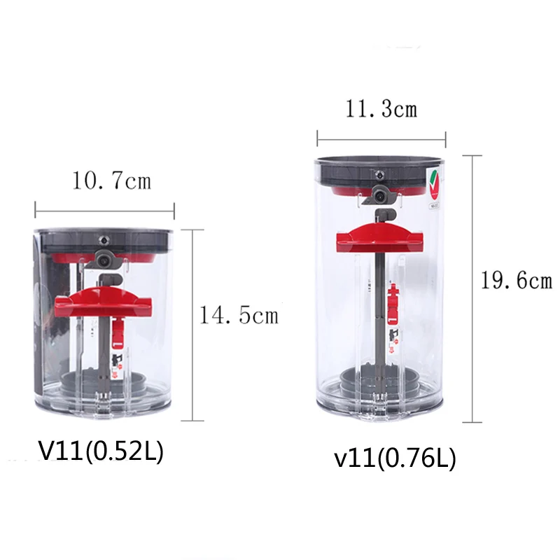 For Dyson V11 U.S Original filter bucket dust bin accessories robot vacuum cleaner cyclone dust collector trash can spare parts