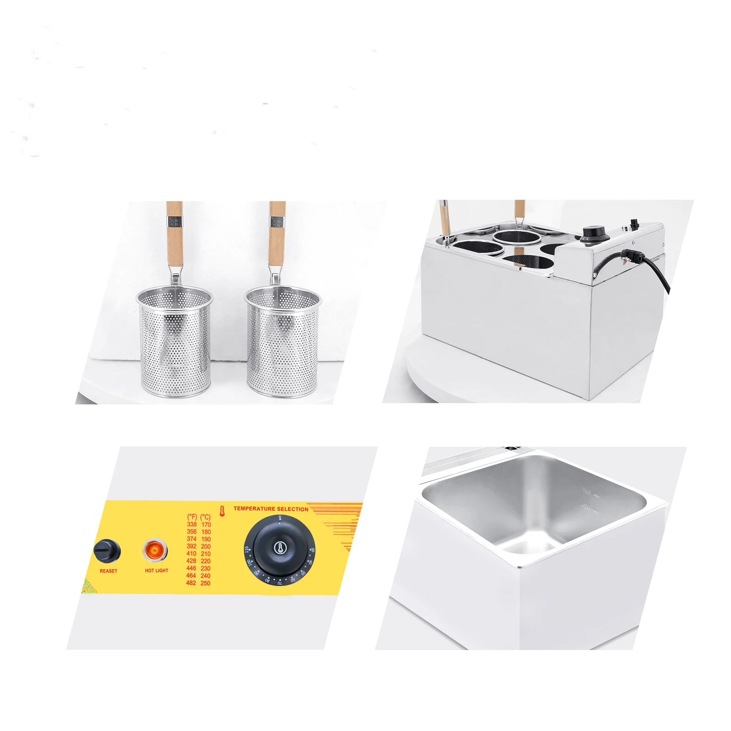 Commercial Four-head High-power Noodle Cooking Stove 12LSmall Hot Pot Machine and Kanto Boiling Machine