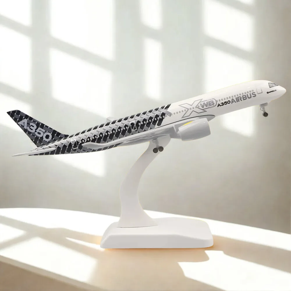 A350 سلسلة الخطوط الجوية ايرباص 350 سبيكة معدنية دييكا 1/400 نموذج طائرات 20 سنتيمتر طائرة الديكور نموذج طائرة لجمع هدية #4