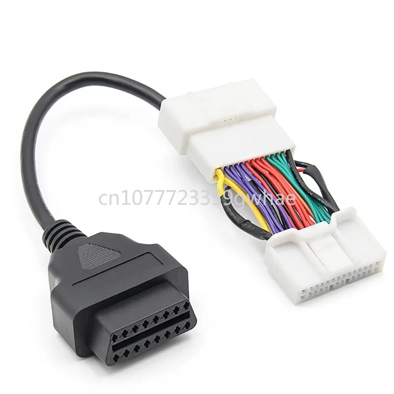 

The Obd dual head conversion line for automotive cable special harness is suitable for Tesla Model 3 Y