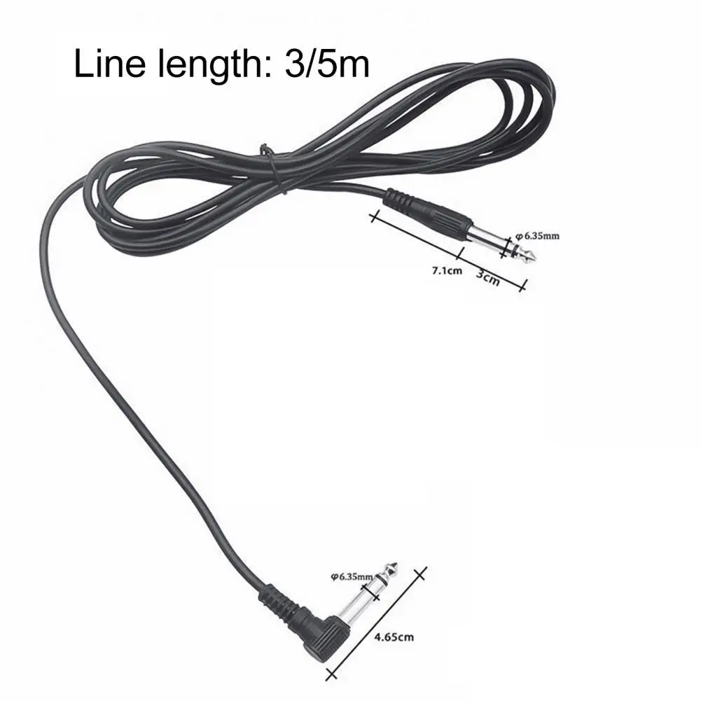 3m/5m Guitar Cable Cord Electric Guitar Bass Cord Line Guitar Audio Stereo Adapter Connector Cable Electric Guitar Connect Wire