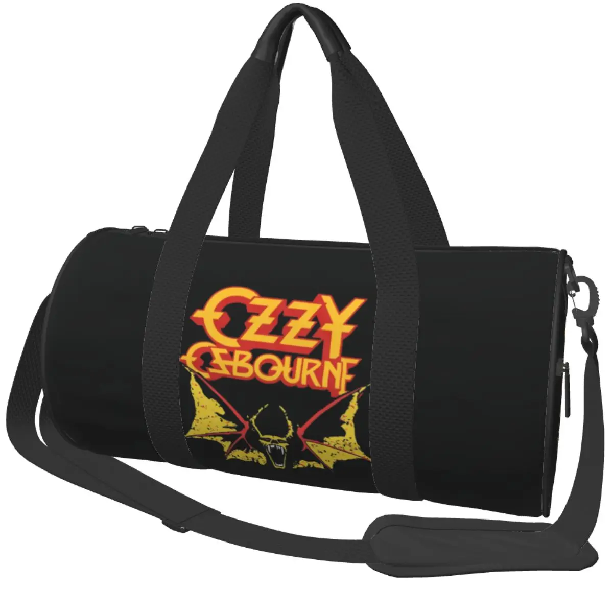 

Ozzy Osbourne Memorial RIP 1948-2025 Rock Legend Спортивные сумки с обувью Спортивная сумка Портативная мужская женская сумка на заказ Сумка для фитнеса