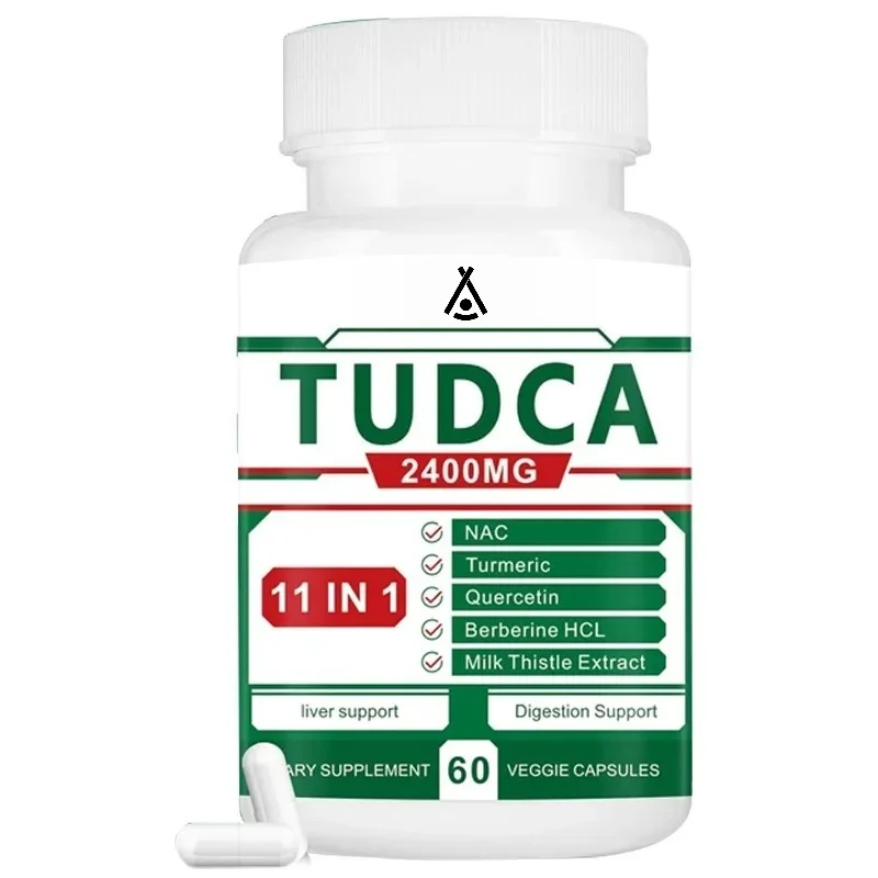 TUDCA Supplement, Bile Salt Complex for Liver Detoxification and Gallbladder Cleansing, Anti-aging, Digestive Health