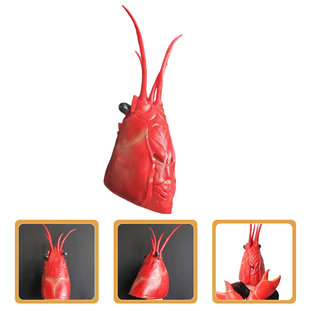 Lobster Balaclava Gloves Paws Tongs Crab Claw Cosplay Supplies Hat Men and Women