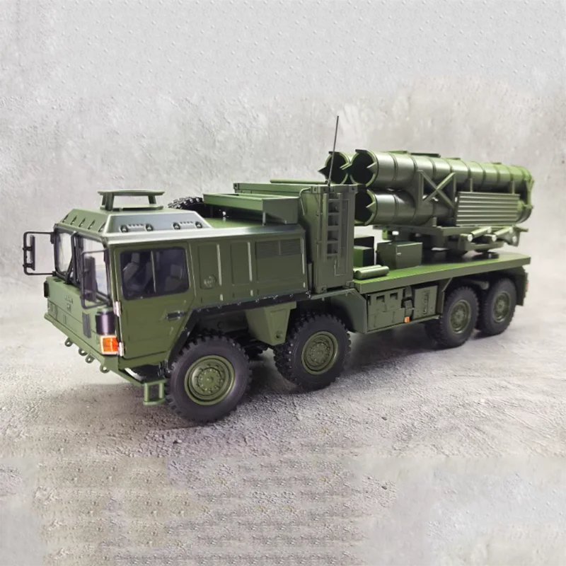 Diecast 1:32 Scale German MAN SX Extreme Multipurpose Tactical Truck Chassis Missile Vehicle Alloy Model Missile Launch Vehicle