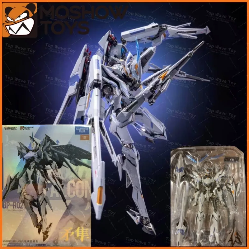 

Новинка 2025 года, оригинальная фигурка MOSHOWTOYS UBP-R02T ILLUSTRIOUS-CLASS Mecha BREAK:falcon, фигурка Mecha, готовая модель игрушки