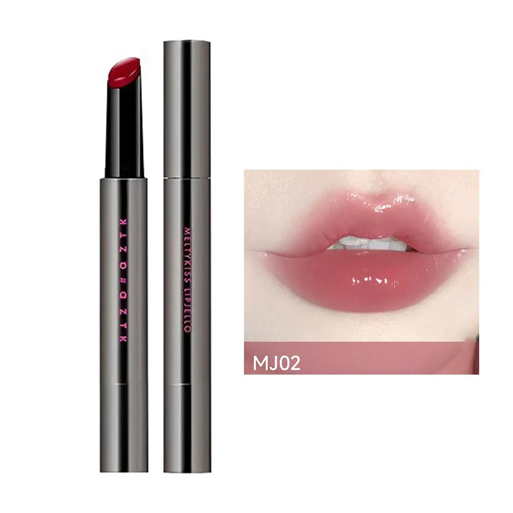 Aztk Spiegel Jelly Lippenstift Bubble Lipgloss Langdurige Vochtinbrengende Glans Sexy Cup Stevige Lip Waterdichte Non-Stick N0w7