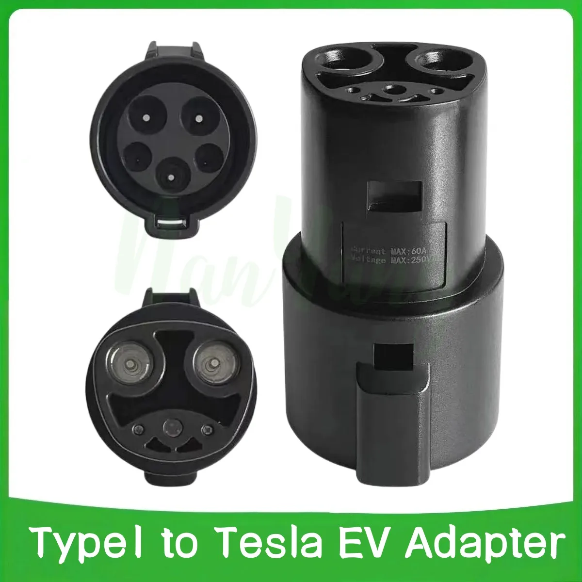 Adapter Convertor  EVSE Adaptor Type 1 to Type 2 EV  SAE J1772 to Tesla EV Charger Connector for type 2 GBT Electric Car