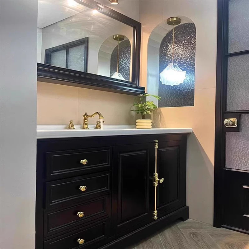 

Роскошный современный шкаф для ванной комнаты: декоративные ящики, перегородки, витрина, органайзер для хранения, стильная мебель