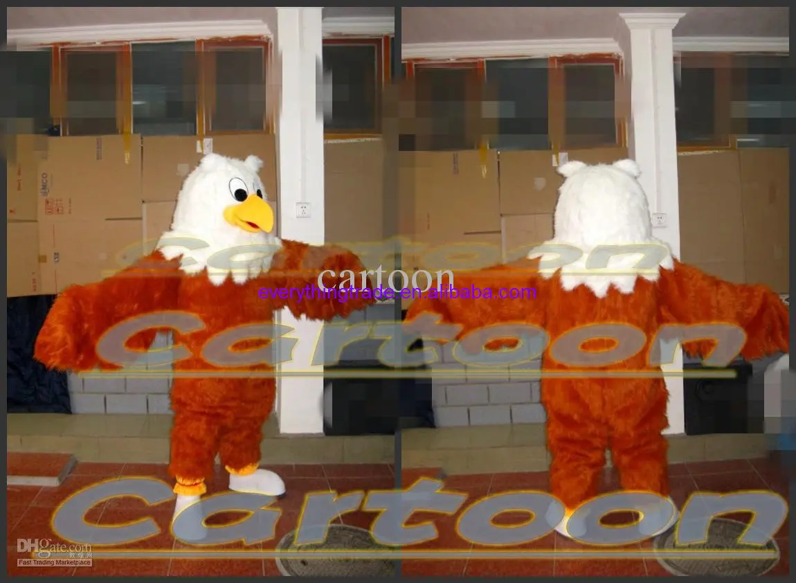 Neue erwachsene heiße Verkauf Schaum niedlichen Adler Cartoon Maskottchen Kostüm Plüsch Weihnachten Kostüm Halloween Maskottchen Kostüm