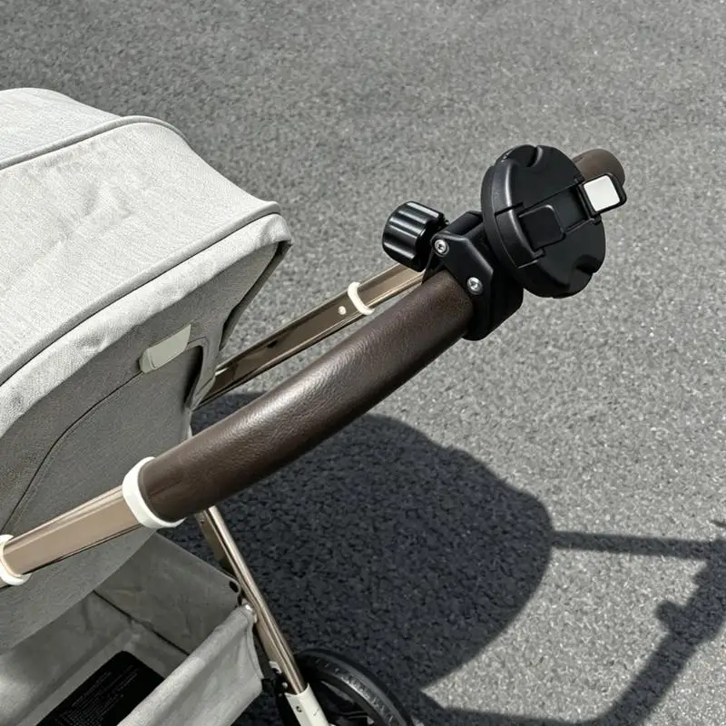 Adjustable Phone Mount with 360-Degree Rotating Ball Joint, Universal Strollers Phone Mount, Multi-Angles Rotatable L8RB