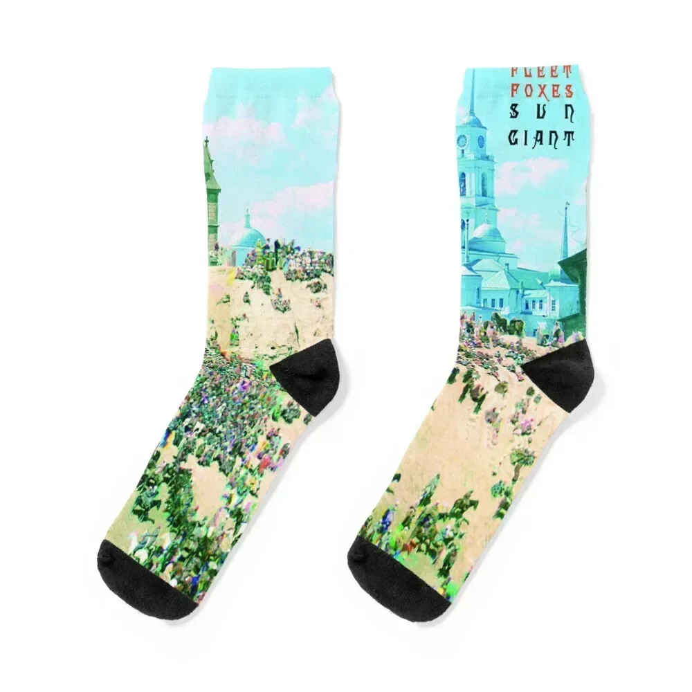 

fleet foxes Socks ankle Crossfit bright garter gifts Men's Socks Luxury Women's