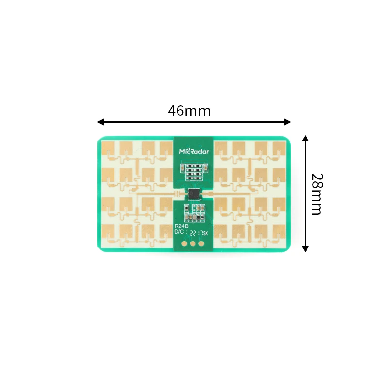 R24BBD1 24GHZ Breathing Sleep Radar Sensor Radar a onde millimetriche monitoraggio del sonno respiratorio modulo di percezione Biosenston