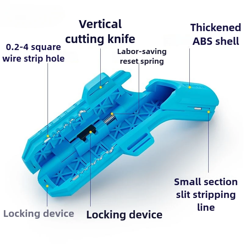 Professional Electrician Pliers Wire Stripper Electricity Peel Electric Cables Puller Wire Stripper Multifunction Hand Tools