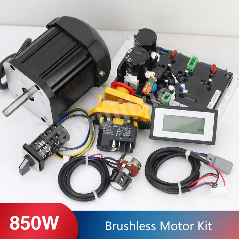 

850W Brushless DC Motor kit /Main Control Board/lathe Power Board Motor kit