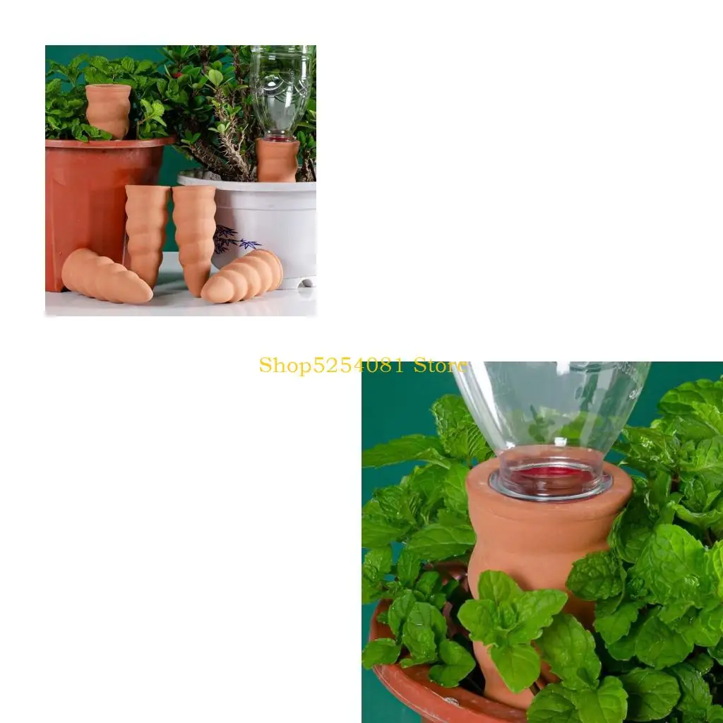AXYC Plant Water FlowsIrrigation Drippers Stake Emitters Drip Systems AdjustablesDrop Watering Dispenser Garden Tool 6x