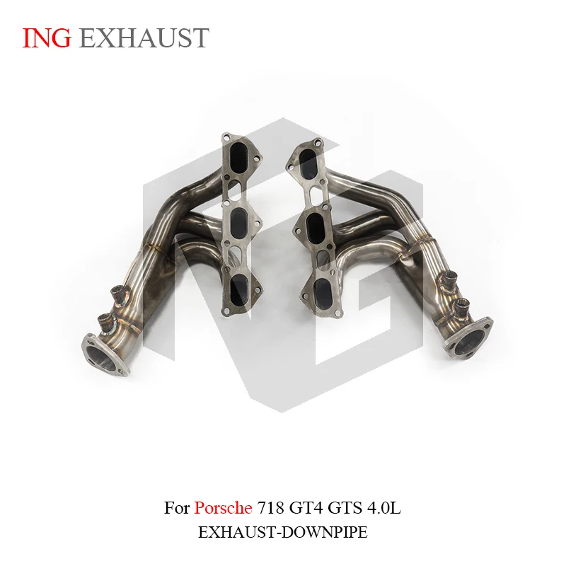 

ING Manifold Performance Exhaust for Porsche 718 GT4 GTS 4.0L Engine Header Large Displacement Power Race system