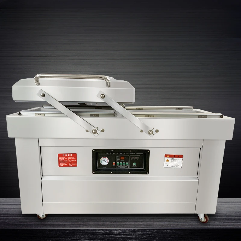 Commercial full-automatic vacuum sealing machine for vacuum food packaging machine Large-scale double-chamber rice brick