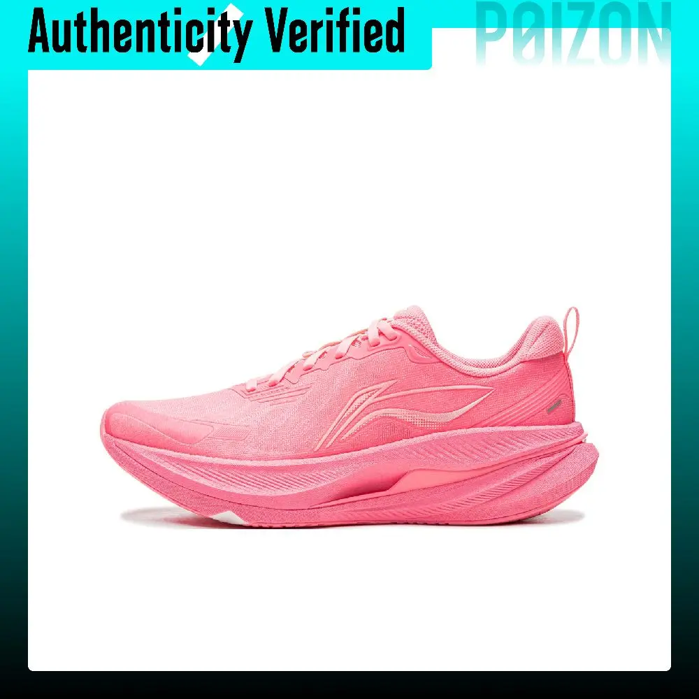 Li Ning My 5S 6.0 Low top Running Shoes Women's Fluorescent Crystal Pink ARSW034-8