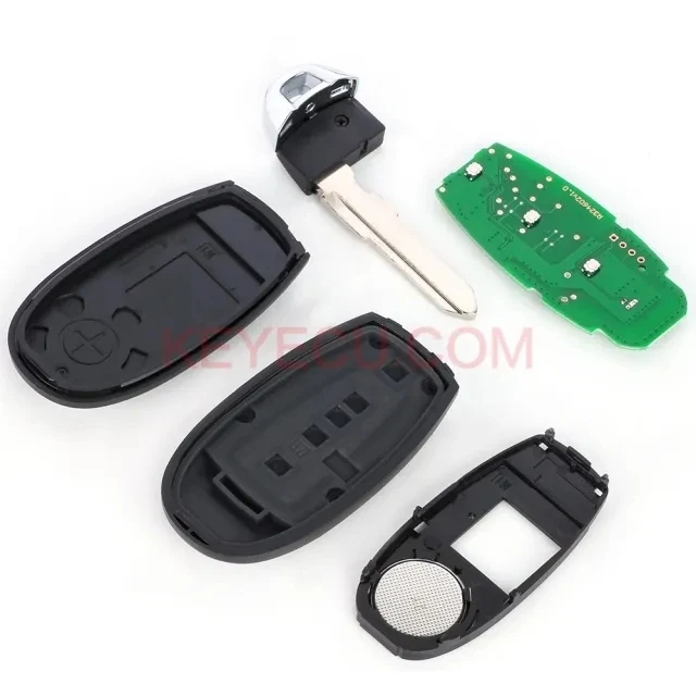 DIYKEY TS007/TS008 2 Buttons Smart Remote Key Card 433MHz ID47 Chip Fob for Suzuki Swift SX4 Vitara S Cross 2010-2015