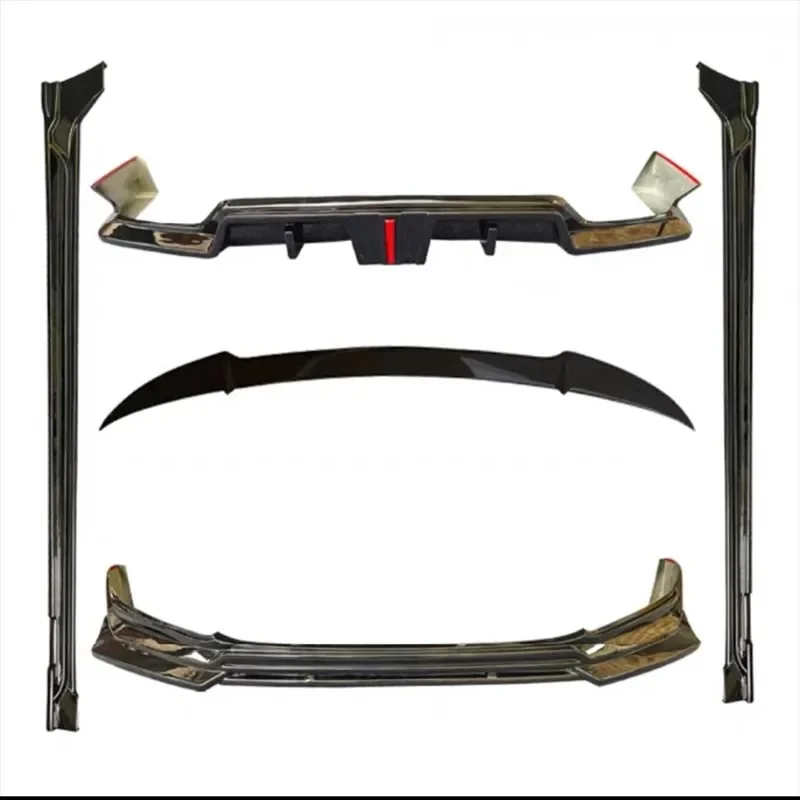 

Front shovel Rear lip Side skirt Rear spoiler For Hong Qi H5 23-24 Modified Sport style Body kit surround Accessories