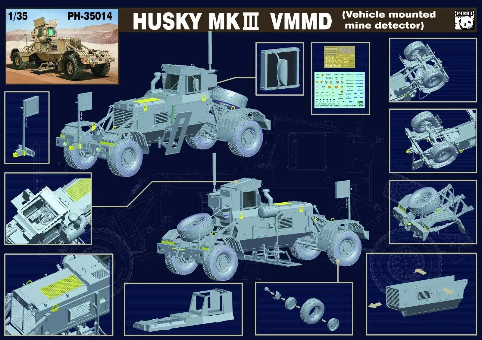 Panda Hobby 1/35 PH35014 Husky MKIII VMMD