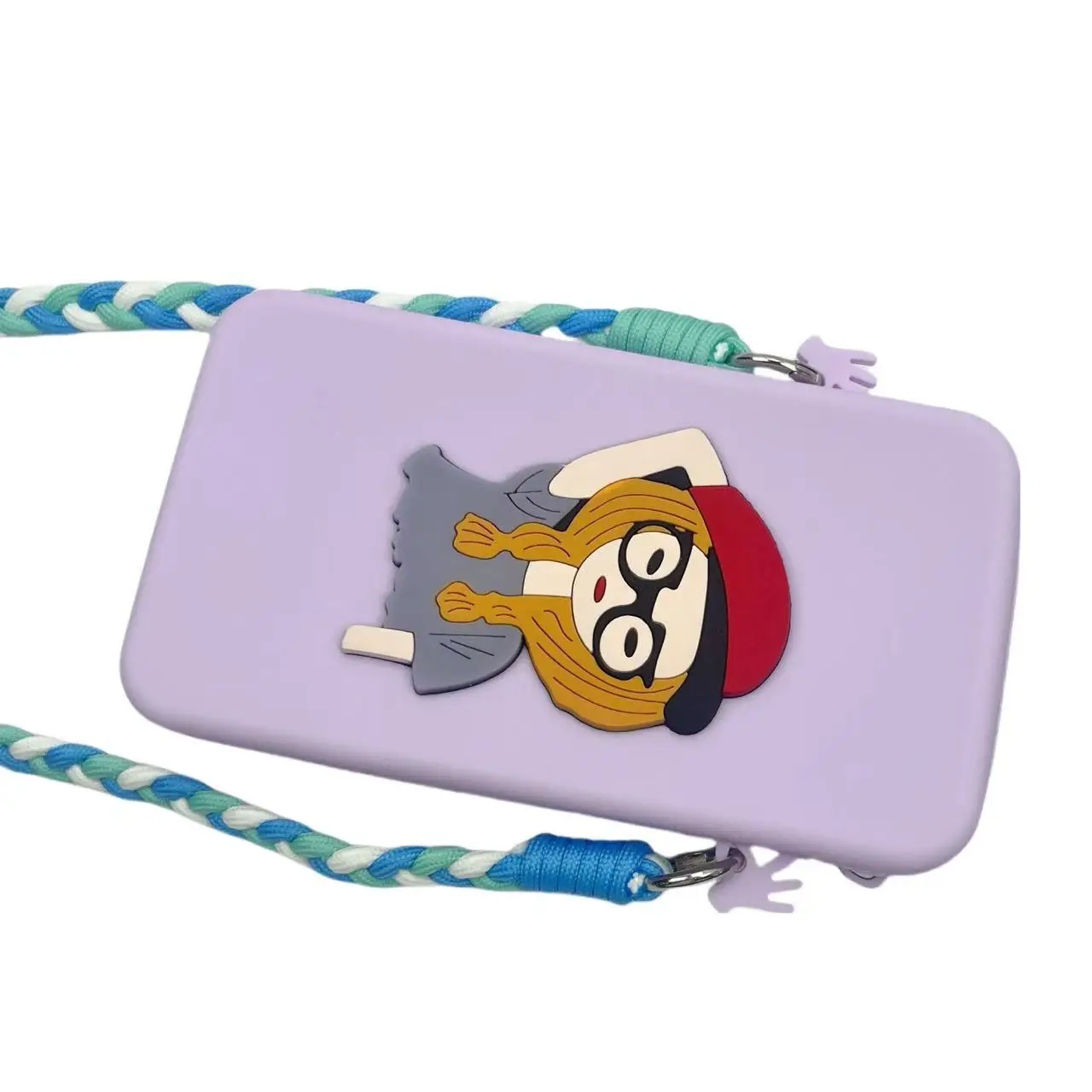 نظارات سيليكون سستة حقيبة مستحضرات تجميل تخزين مقاوم للماء الهاتف crossbody سعة كبيرة حقيبة تخزين المرأة شخصية B3
