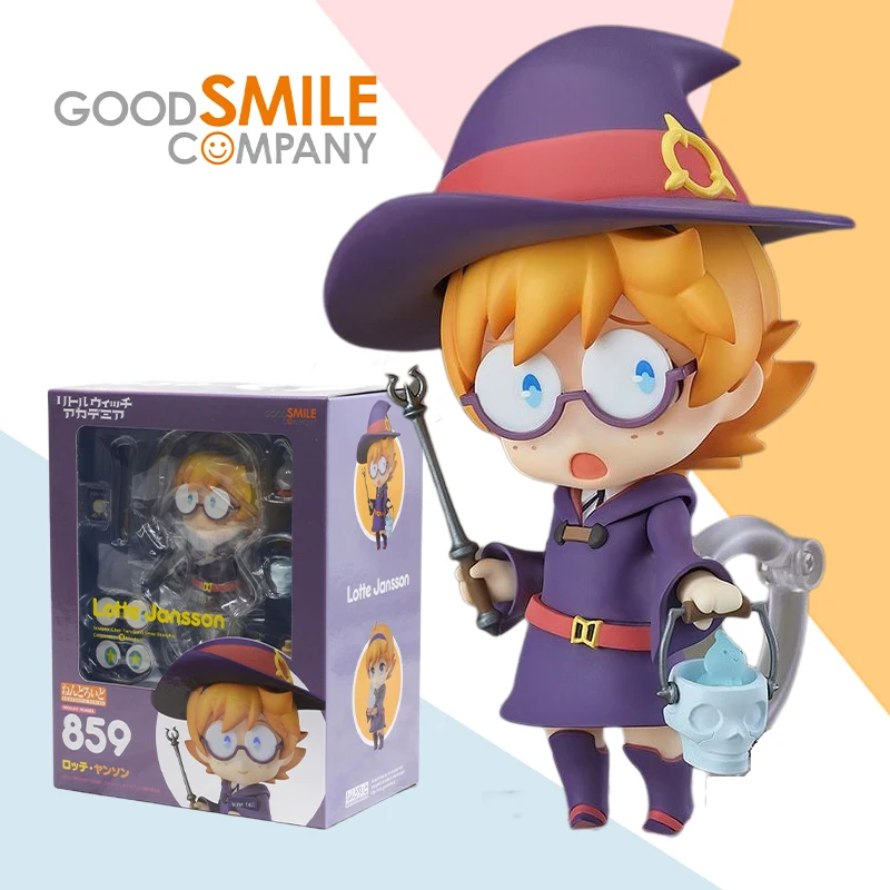 En stock: Figura de acción GSC Nendoroid 859 Lotte Jansson de Little Witch