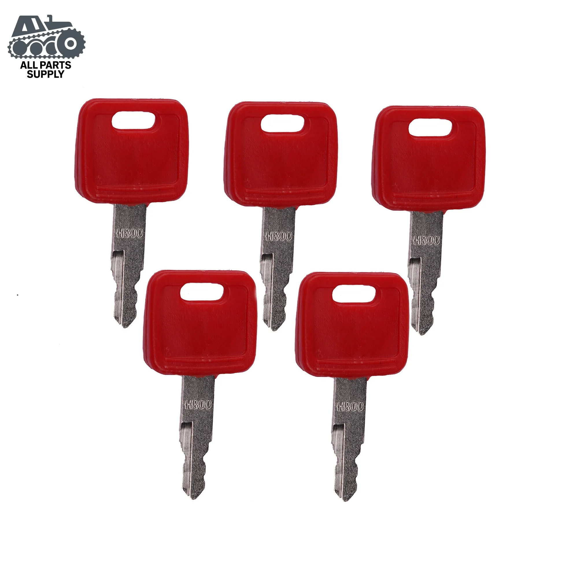 

5 шт. ключи зажигания H800 ключи для Hitachi John Deere Case Dozer New Holland