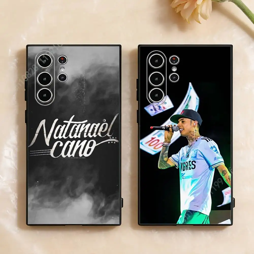 

Rapper N-Natanael C-Cano Phone Case for Samsung Galaxy S21 22 Ultra Plus S23 S24 FE Lite S25 26 30 Fundas Matte