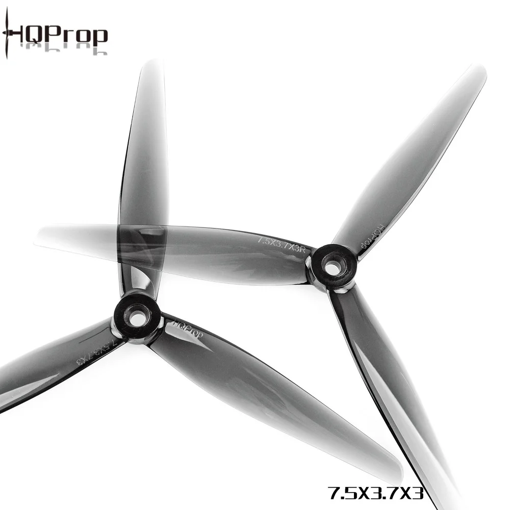 HQPROP 7.5X3.7X3 7.5inch 3-Blade PC Propeller for RC FPV Freestyle 7inch Long Range Drones IFlight Chimera7 Pro DIY Parts