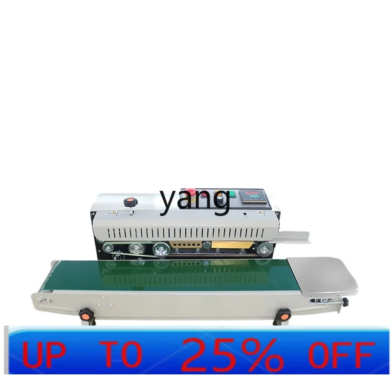

LTT Automatic Sealing Machine Commercial Plastic Bag Film Continuous Fast Sealing Food Packaging Machine