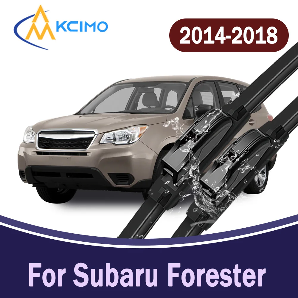 

All-Weather Front Windscreen Wiper Blades For Subaru Forester SJ 2014-2018 High Quality Car Windshield Replacement Parts 2Pcs
