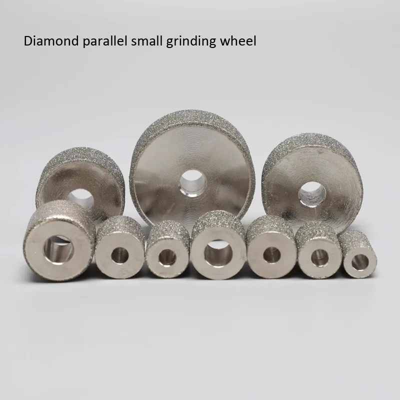 Electroplated Diamond Parallel Small Grinding Wheels Inner Circle for Tungsten Steel Alloy Glass Ceramic Magnetic Material