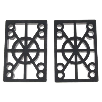 2 adet sert plastik kaykay yükselticiler 12Mm Longboard şok pedleri arazi sörf kaykay aksesuarları