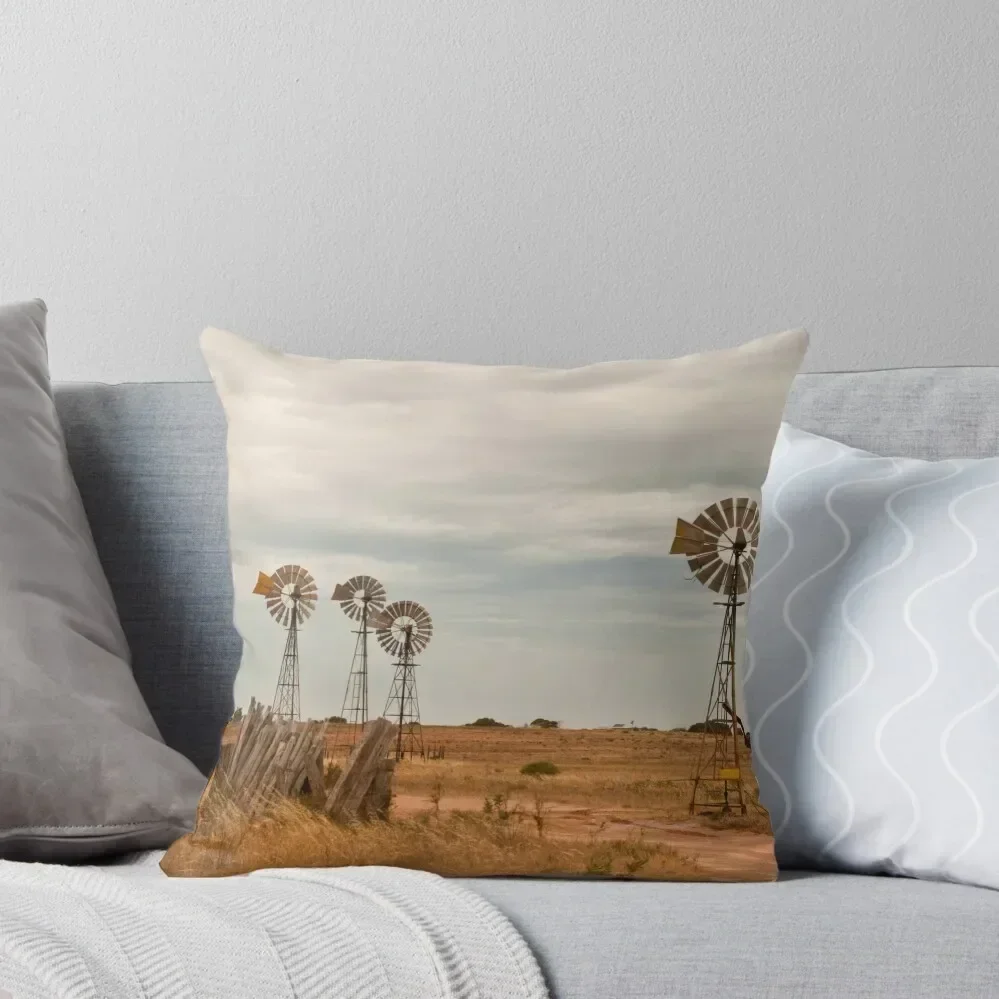 

Windmills - Penong Throw Pillow Decorative Cushion Cover Pillowcases Cushion Covers Sofa Christmas Covers For Cushions pillow