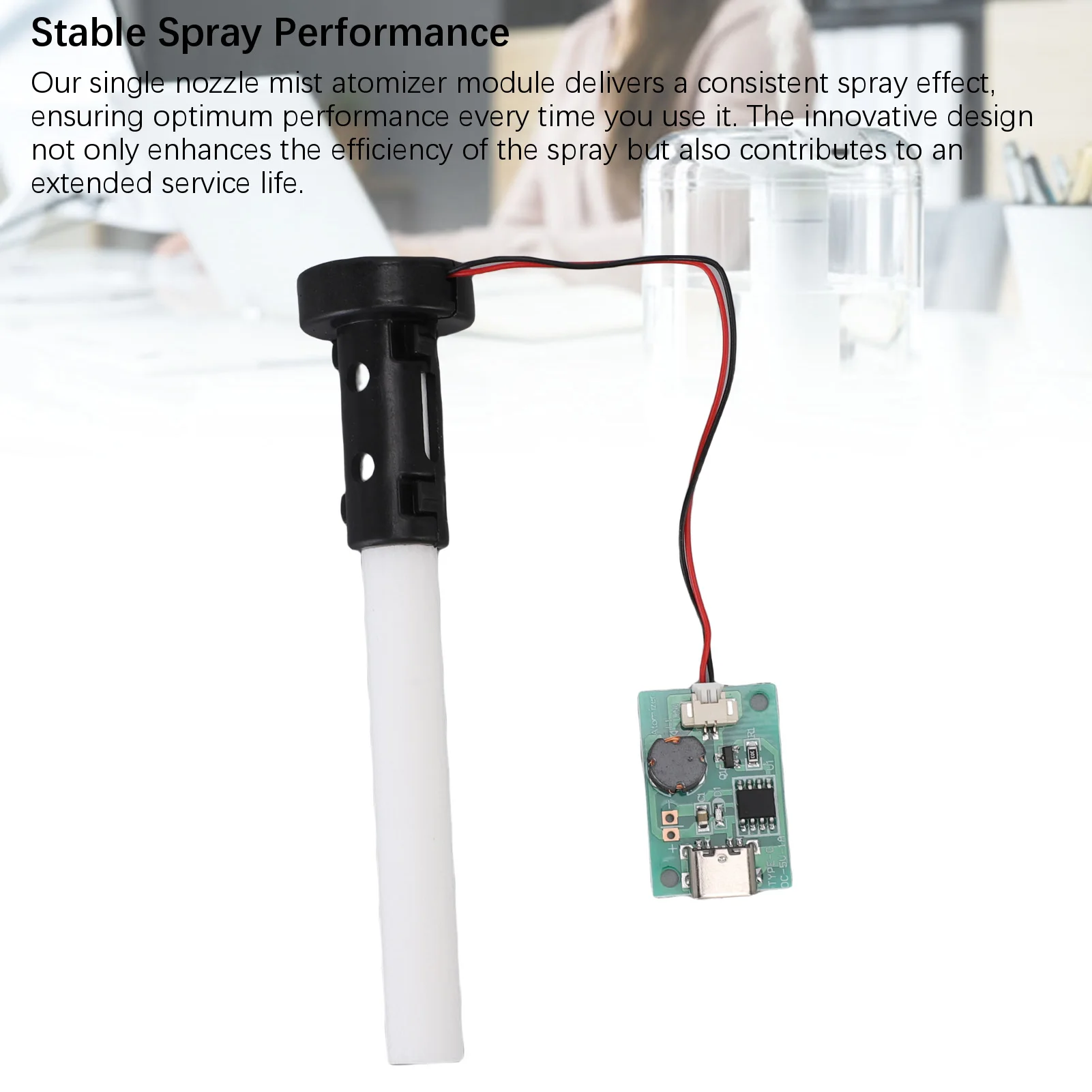 Ultrasonic Atomization Maker Multifunctional USB Humidifier Mist Atomizer Module for Industry Vehicles