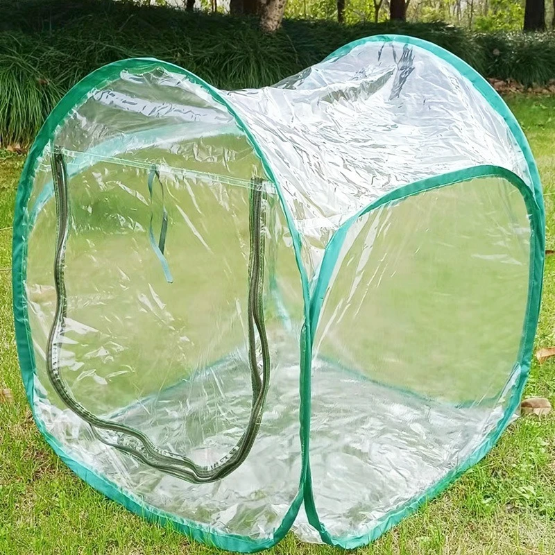 Foldable Garden Greenhouse Cover Transparent Film Plant Protector Rainproof Coldproof for Home