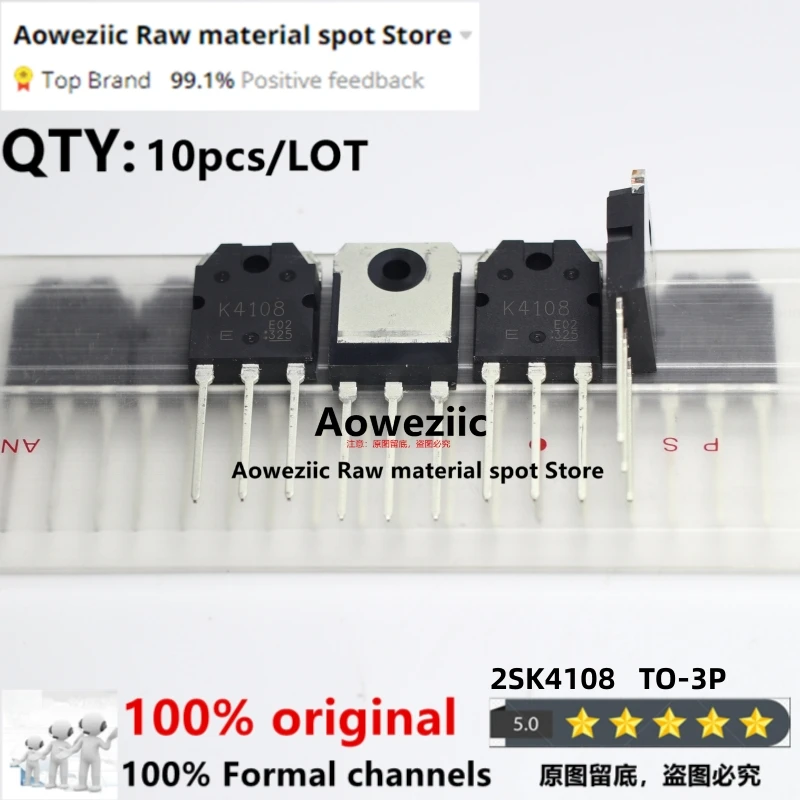 

Aoweziic 2018+ 100% New Imported Original 2SK4107 K4107 2SK4108 K4108 TO-3P Switching Regulator 15A 20A 500V