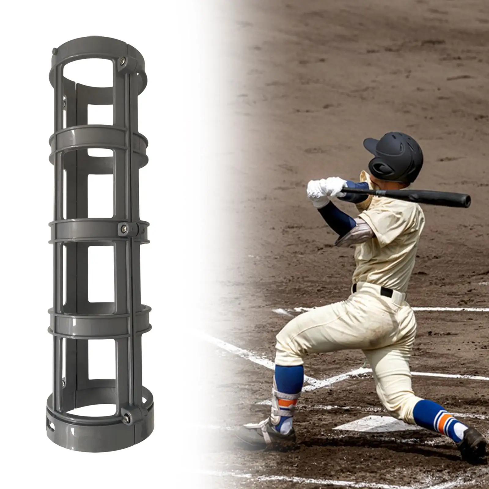 

Children Baseball Fairway Sports Leisure Equipment Training Equipment Pitching Machine Fairway Outdoor Toy for Age 4+ Teens