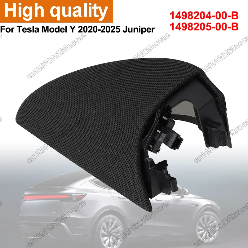 

For Tesla Model Y 2020-2025 Juniper Door Speaker Assembly Triangle Tweeter Trim Horn Cover 1498204-00-B 1498205-00-B Replacement