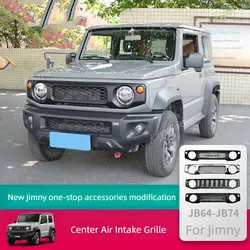 Off Road 4x4 Exterior Accessories ABS Front Bumper Grille Mesh Racing Grills For 2019-2025 Suzuki 3/5 Door Jimny JB64 JB74 JC74