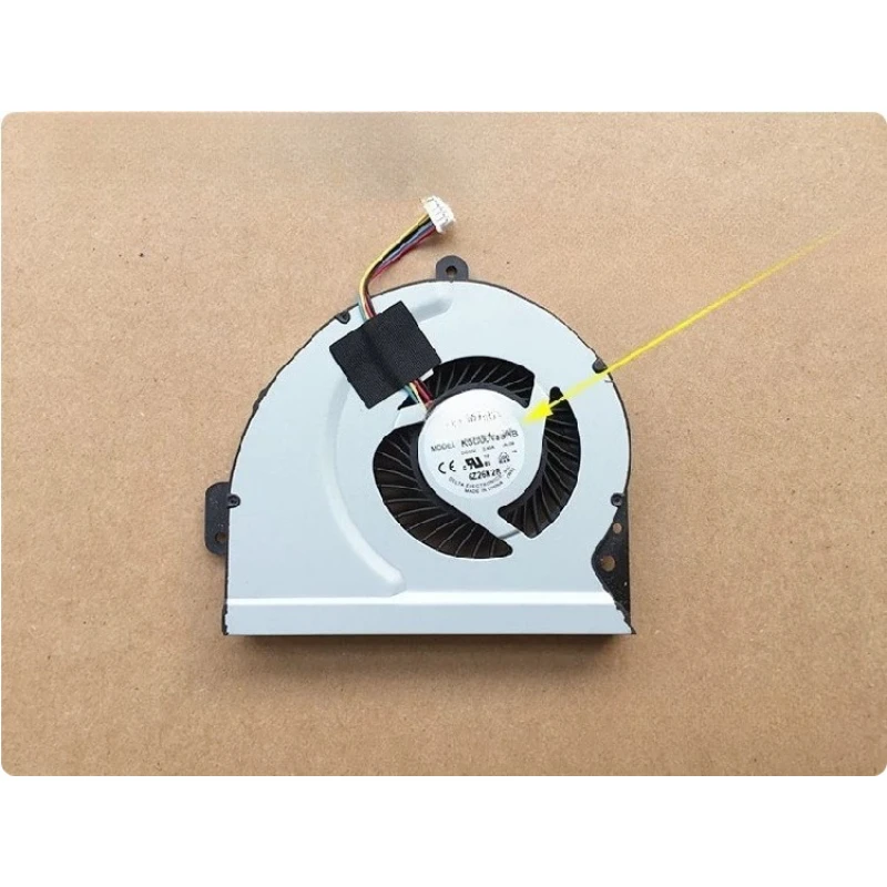 2pcs  for Asus X53S A43 A43S A53E A53S K53SJ K43 K53 K53S K53E K53BR K53BY K53SC K53V K53Z X43 X43S Series Replacement Fan