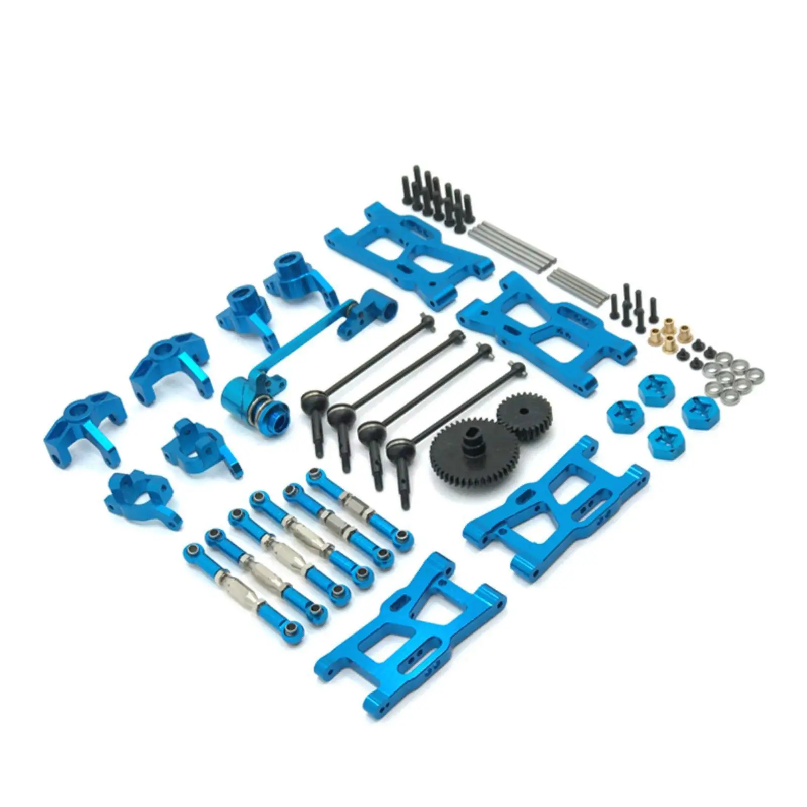 RC Car Parts RC Car Metal Parts Set Sturdy for 1/12 124016 124017 124018 124019