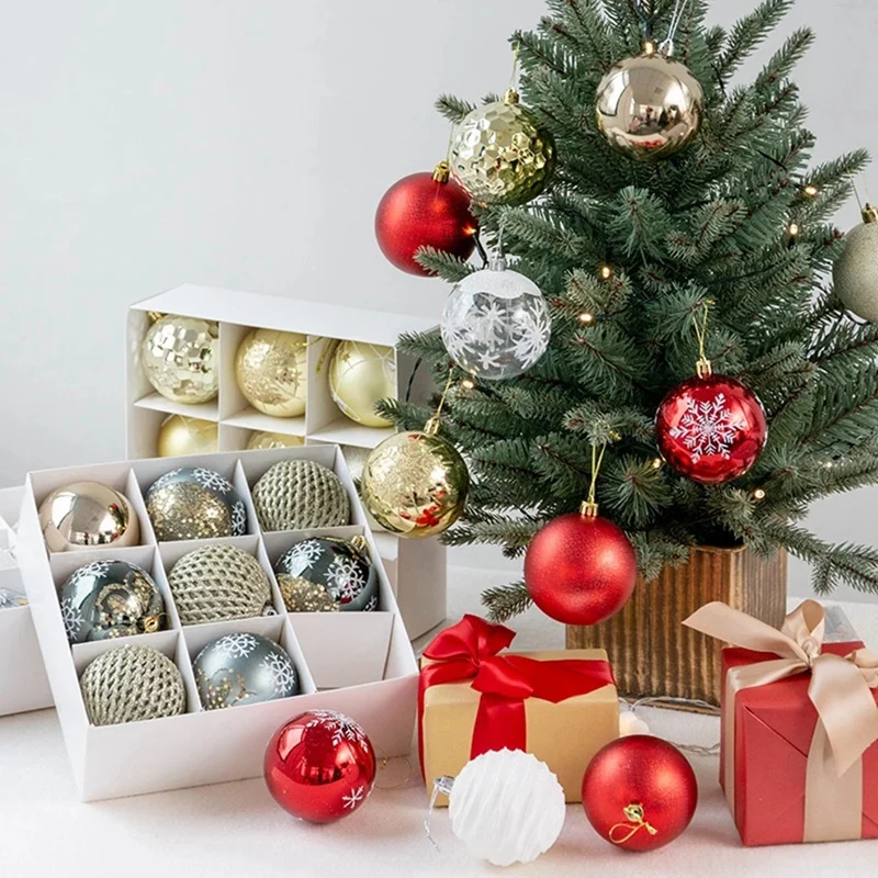 Christmas Ball Baubles Big Tree Decorations Balls Xmas Party Hanging Ornaments Christmas Decorations For New Year