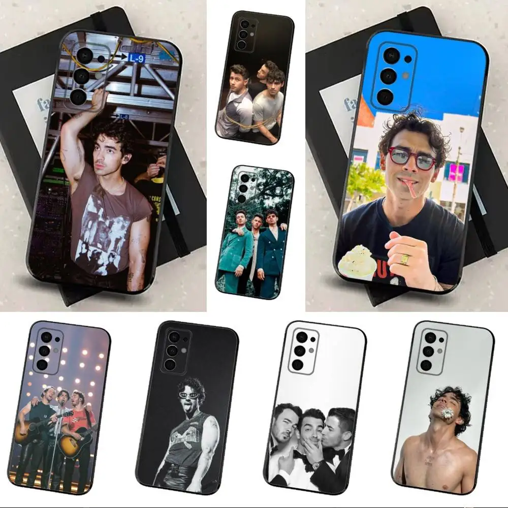 

B-Brothers of J-Joes J-Jonas Phone Case For Samsung Galaxy A73,31,32,72,41,53,52,71,22,5G,Note,J7,8,9 Soft Black Cover