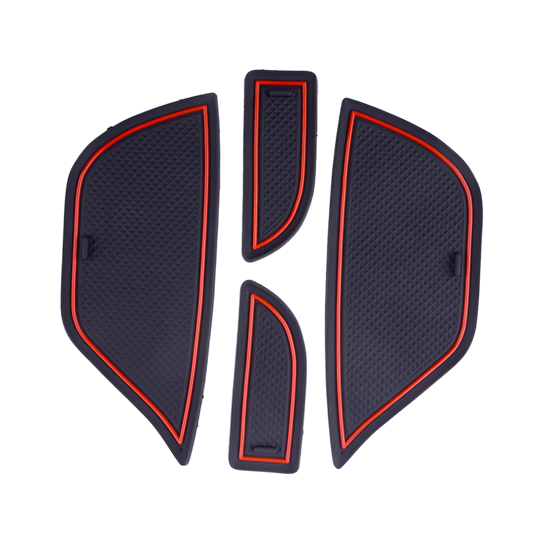 

1 Set Interior Door Gate Slot Cup Mat Pad LHD Fit for MG MG4 EV 2023-2022