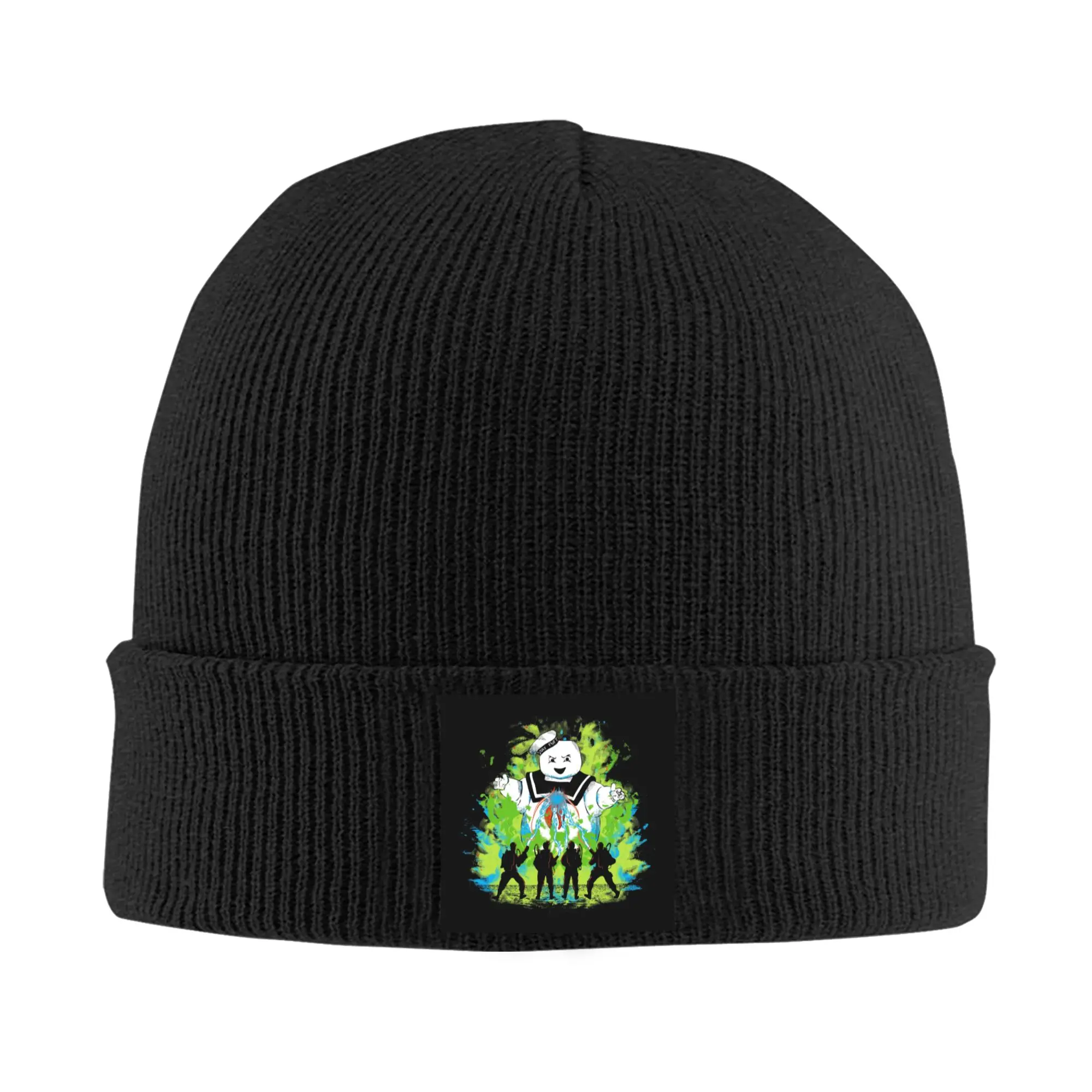 Custom Ghosts Movie Bonnet Hats  Hip Hop Knit Hat For Women Men Warm Winter Busters Film Halloween Skullies Beanies Caps