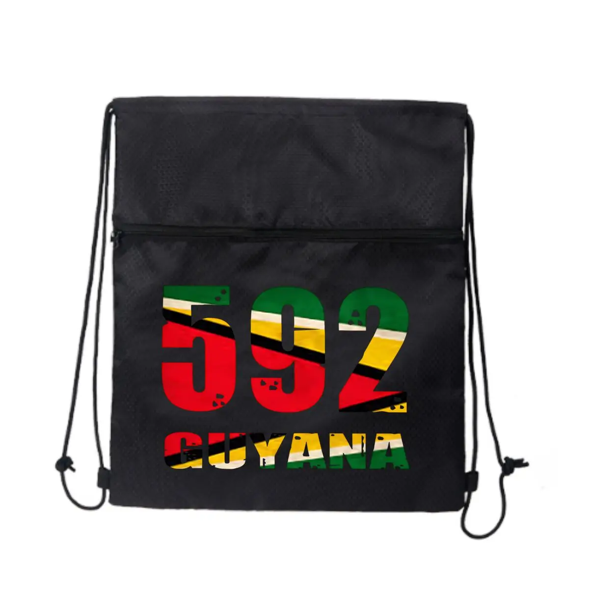 

592 Guyana Shouts Bold Pride Легкий рюкзак на шнурке для рюкзака Рюкзак для отдыха на открытом воздухе Сумка на молнии