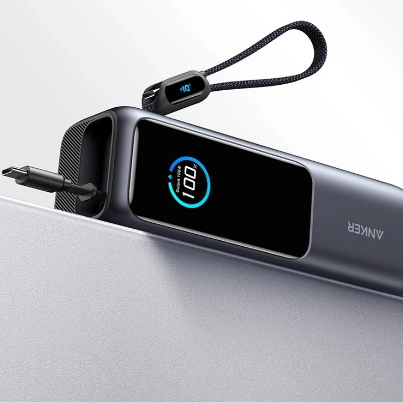 Anker 165 واط 25000 مللي أمبير قوة البنك CCC شهادة مقصورة الطاقة المسمونة على متن بنك الطاقة المحمول الشحن السريع آيفون 17